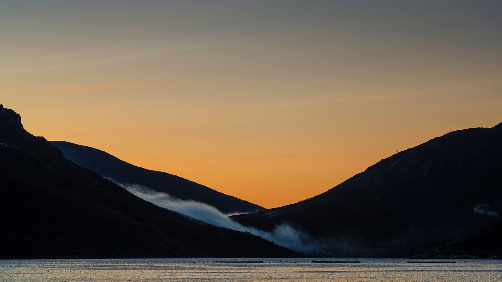 Dawn at Fjordgard, Senja by Joakim Jormelin