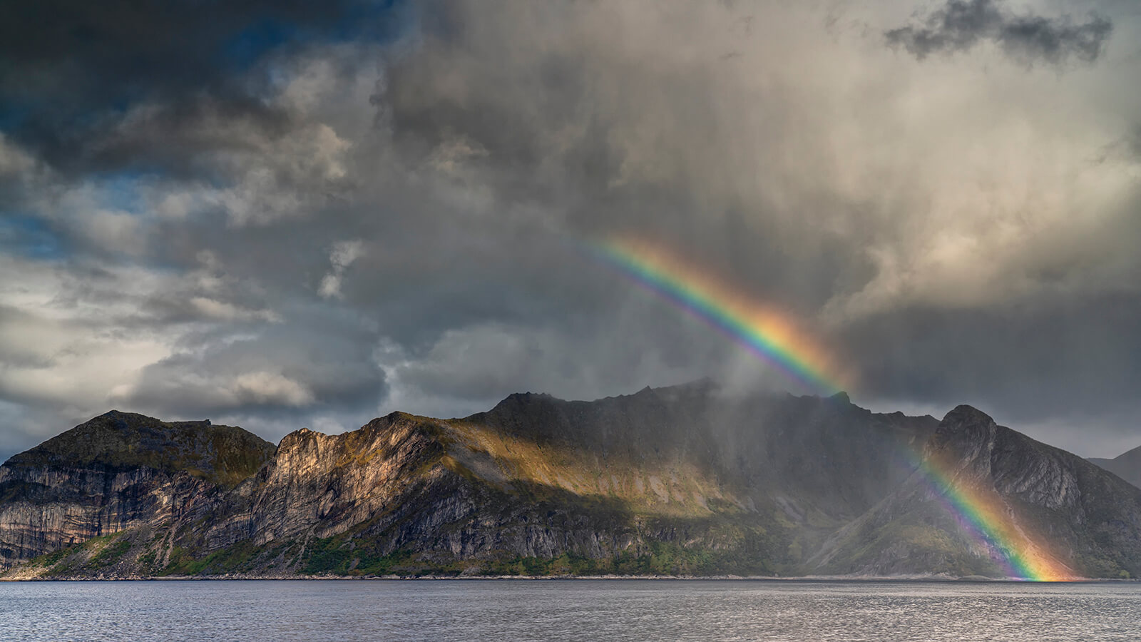 Rainbow over Senja, Joakim Jormelin