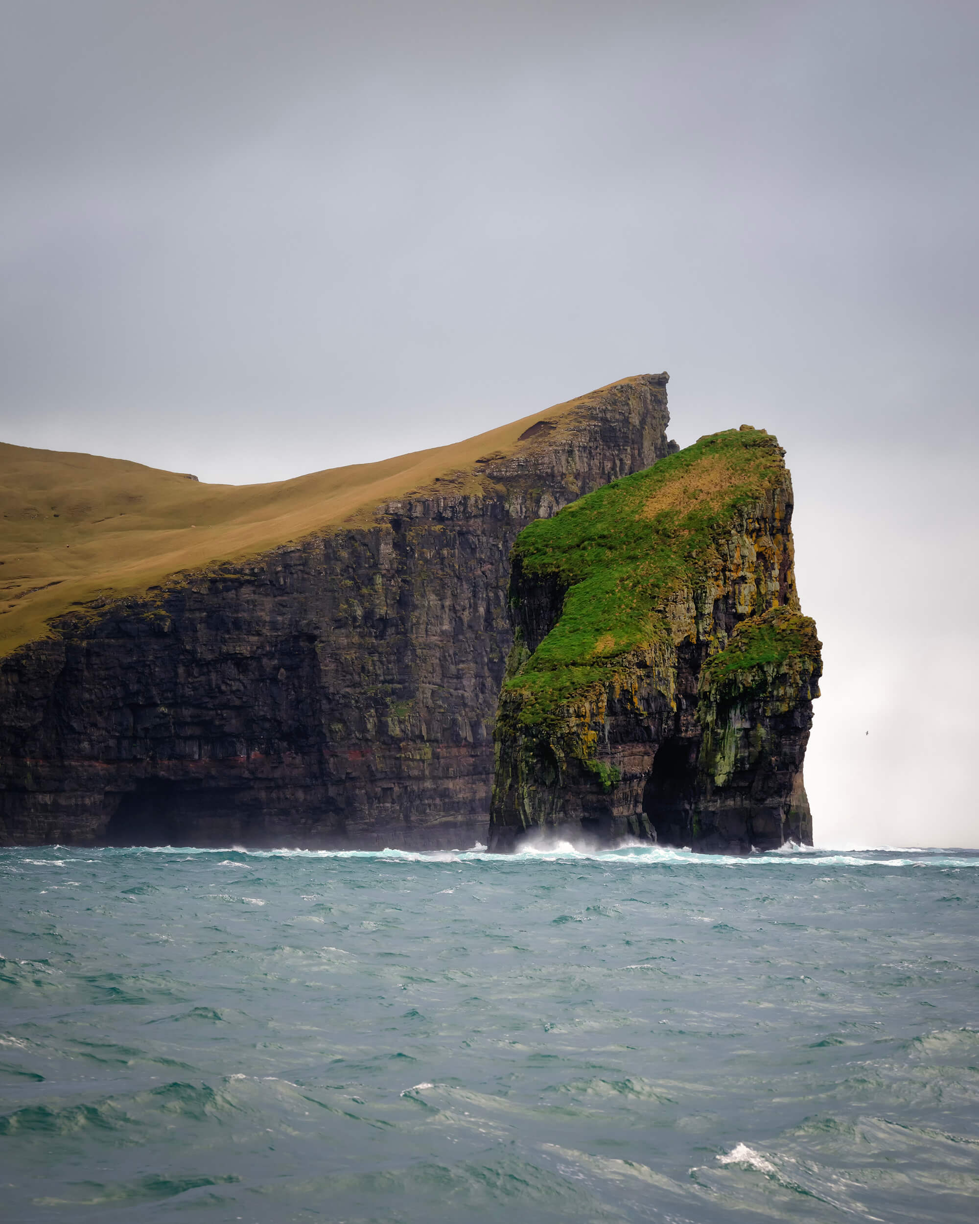 Drangarnir sea stacks